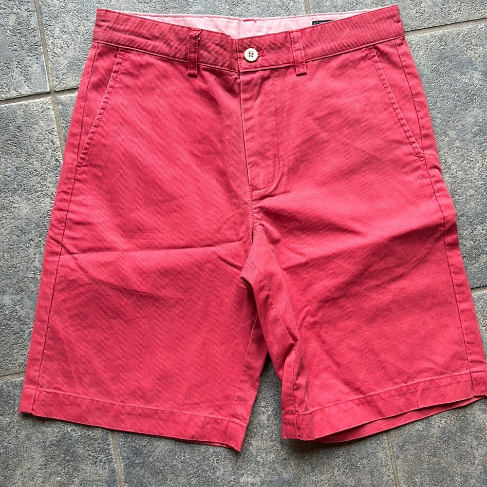 Vineyard, vines boys, size 14 thin wale corduroy shorts.